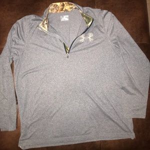 Under Armour Hunt heat gear 1/4 zip pullover